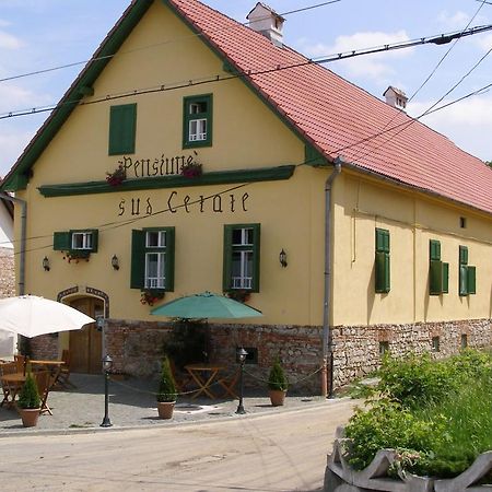 Pensiunea Sub Cetate Cisnădie Esterno foto