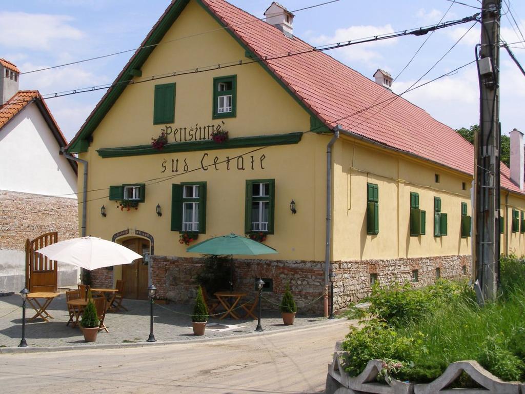 Pensiunea Sub Cetate Cisnădie Esterno foto